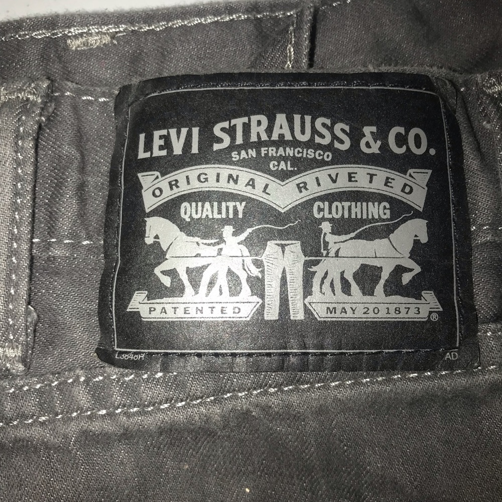 Levi’s 38X30 grey jeans